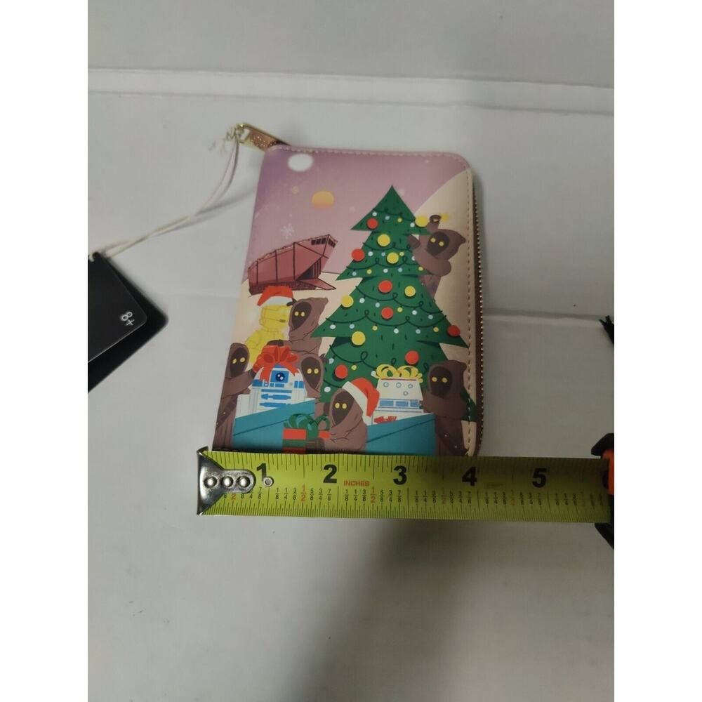 Copied - Loungefly Star Wars Jawa Xmas Tree Wallet Brown - Picture 10 of 12